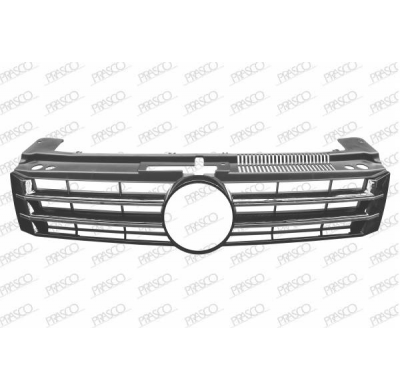 Rejilla-Negra Con Moldura Cromada