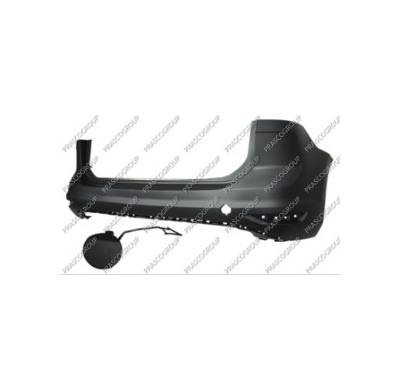 Paragolpes Trasero-Imprimado-Con Tapagancho