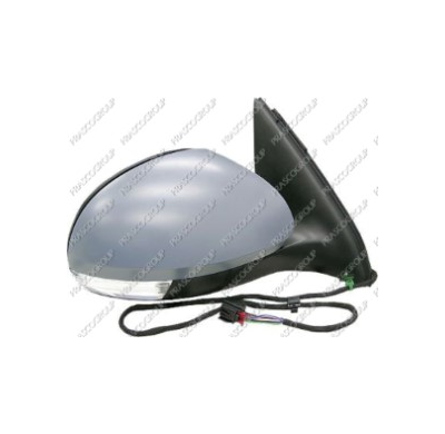 Espejo Dcho -Electrico-Termico Para Pintar.-Con Piloto Volkswagen Tiguan 2007->