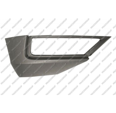 REJILLA INFERIOR DERECHA PARAGOLPES DELANTERO-NEGRA GRANULADA CON AGUJEROS ANTINIEBLA MOD. 24?