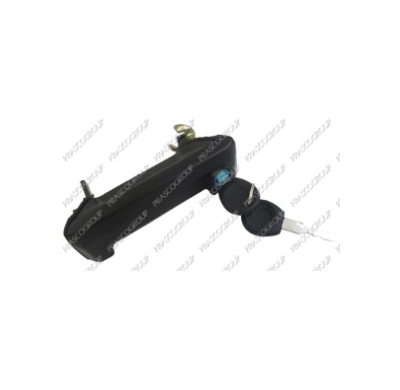 Maneta Exterior Trasera Derecha-Negra/Lisa-Con Llave Volkswagen Transporter 1990->