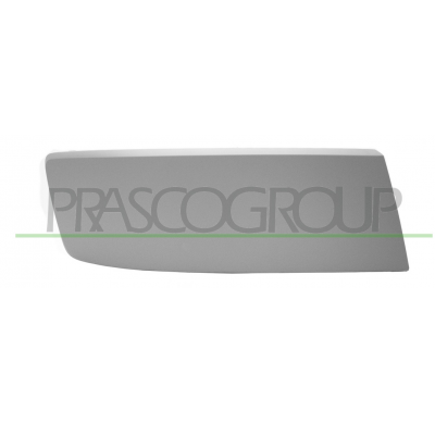 MOLDURA DERECHA PARAGOLPES DELANTERO-GRIS CLARO GRANULADA