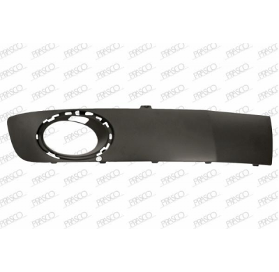 Rejilla Izquierda Paragolpes-Imprimada-Con Agujeros Antiniebla- Con Agujeros Marco