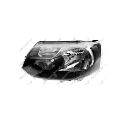 Optica Izquierd. H4 Con Regulacion Electrica T5 Con Motor 01/09> Volkswagen Transporter 2010->