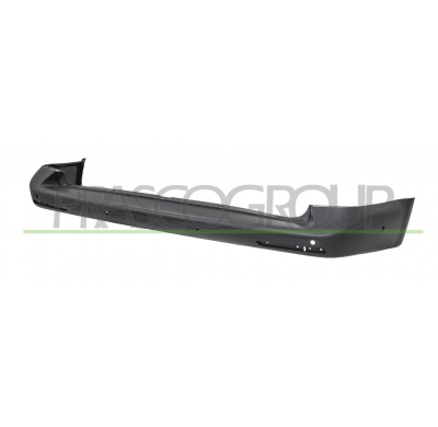 PARAGOLPES TRASERO-NEGRO/GRANULADO-CON AGUJEROS SENSORES APARCAMIENTO+SOPORTES MOD. TRANSPORTER