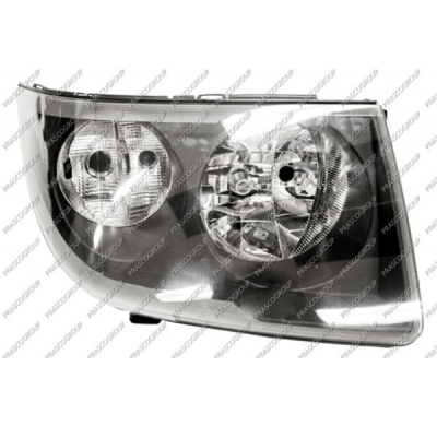 Optica Izquierda H7+h7 Electrica-Con Motor-Con Luz Diurna Mod. 06/13 >