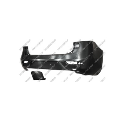 Paragolpes Trasero Negro-Liso a Imprimar