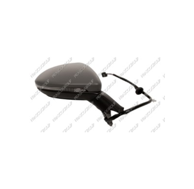 Espejo Derecho Electrico Termico Imprimado Con Piloto Con Memoria Convexo/Cromado