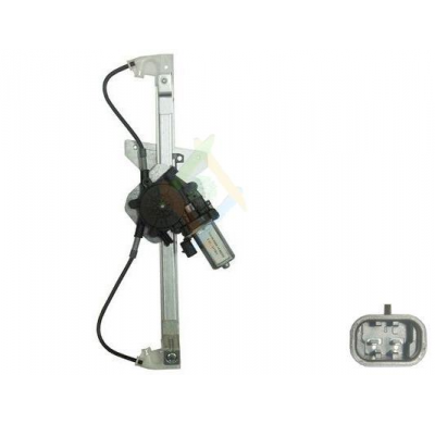 ELEVALUNAS TRASERO DERECHO ELECTRICO CON MOTOR NO CONFORT 4 PUERTAS 2 PINS