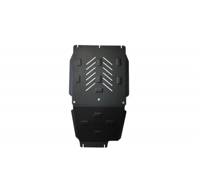 Protector de Acero para caja de cambios y el diferencial del Kia Sorento Año: 2006 - 2009 Grosor: "2"mm Todas las motorizaciones