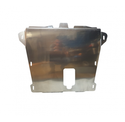 Cubre carter de Aluminio para Dacia Duster Año: 2010 - 2017 Grosor: "4"mm Todas las motorizaciones