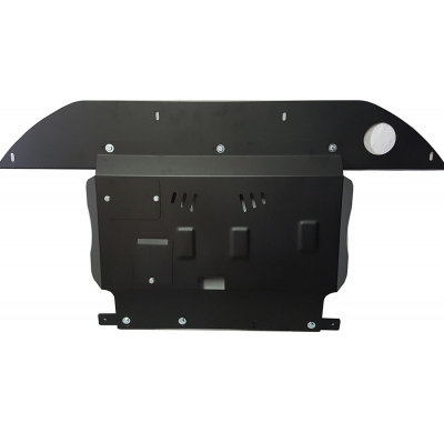 Cubre carter de Acero para Lancia Ypsilon (843) Año: 2003 - 2011 Grosor: "2"mm Todas las motorizaciones