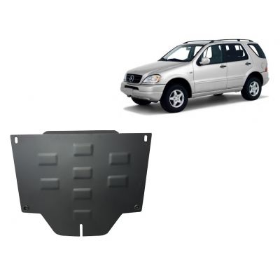 Protector de diferencial de Acero para Mercedes ML W163 Año: 1998 - 2005 Grosor: "3"mm Todas las motorizaciones