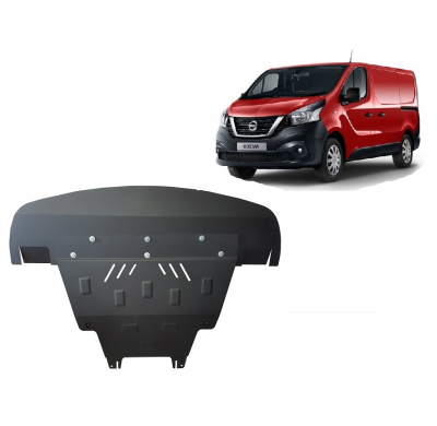 Cubre carter de Acero para Nissan NV300 Año: 2014 - 2021 Grosor: "2"mm Todas las motorizaciones