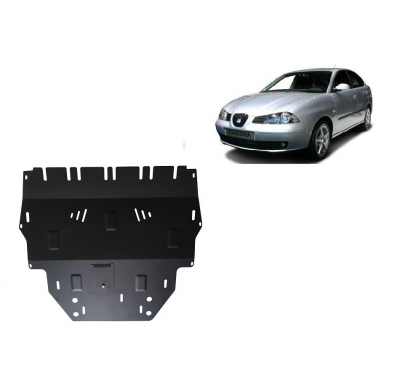 Cubre carter de Acero para Seat Córdoba Diesel Año: 2002 - 2010 Grosor: "2"mm Diesel