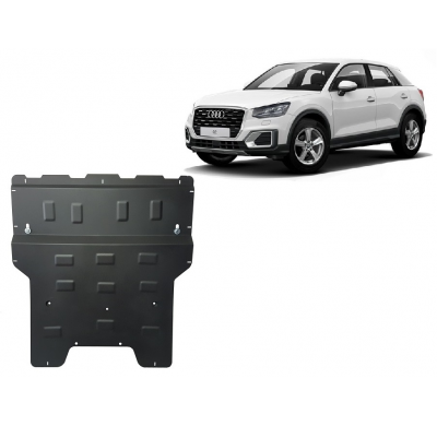 Cubre carter de Acero para Audi Q2 Año: 2016 - 2020 Grosor: "2"mm Todas las motorizaciones