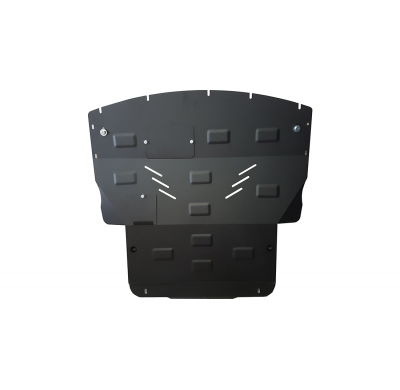 Cubre carter de Acero para Mitsubishi Colt Año: 2002 - 2013 Grosor: "2"mm 1.3, 1.6