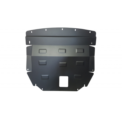 Cubre carter de Acero para Nissan Micra Año: 2010 - 2016 Grosor: "2"mm Todas las motorizaciones