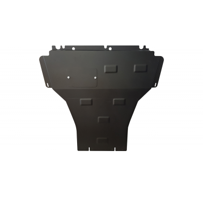 Cubre carter de Acero para el motor y caja de cambios del Renault Megane 3 Año: 2008 - 2016 Grosor: "2"mm Todas las motorizacion