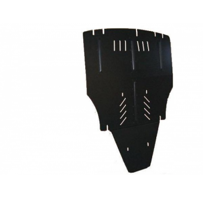 Cubre carter de Acero para Audi A6 con aletas laterales Año: 2004 - 2011 Grosor: "2"mm