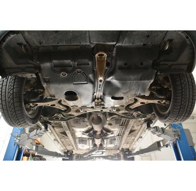 Cubre carter de Acero para Toyota Avensis Año: 2003 - 2008 Grosor: "2"mm Todas las motorizaciones