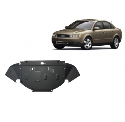 Cubre carter de Acero para Audi A4 B6, 1.9 TDI Año: 1999 - 2005 Grosor: "2"mm 1.9 tdi