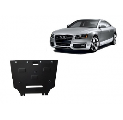 Protector de Acero para caja de cambios del Audi A5 Año: 2008 - 2016 Grosor: "2"mm Todas las motorizaciones