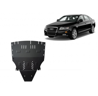 Cubre carter de Acero para Audi A6 Año: 2004 - 2011 Grosor: "2"mm Faro lateral