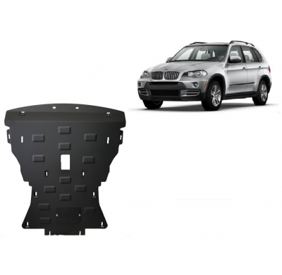 Cubre carter de Acero para BMW X5 E70 Año: 2007 - 2013 Grosor: "2"mm E70