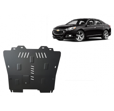 Cubre carter de Acero para Chevrolet Malibu Año: 2013 - 2015 Grosor: "2"mm Todas las motorizaciones