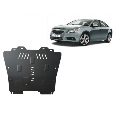 Cubre carter de Acero para Chevrolet Cruze Año: 2008 - 2016 Grosor: "2"mm Todas las motorizaciones