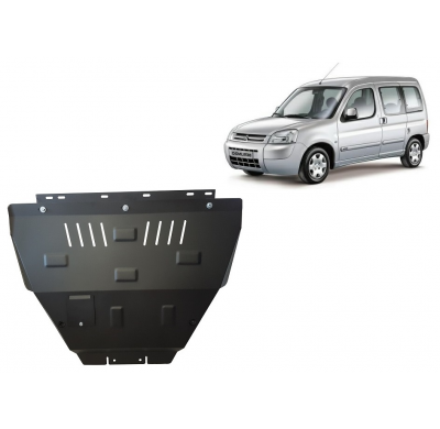 Cubre carter de Acero para Citroën Berlingo Año: 1997 - 2008 Grosor: "2"mm Todas las motorizaciones
