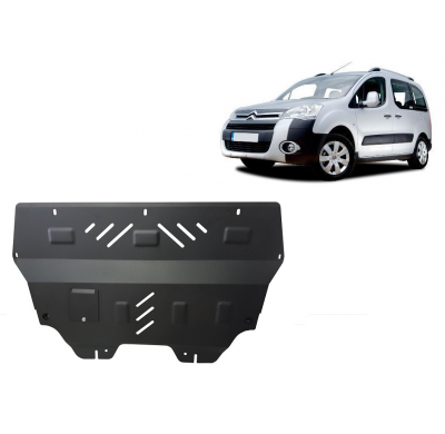 Cubre carter de Acero para Citroën Berlingo Año: 2008 - 2018 Grosor: "2"mm Todas las motorizaciones