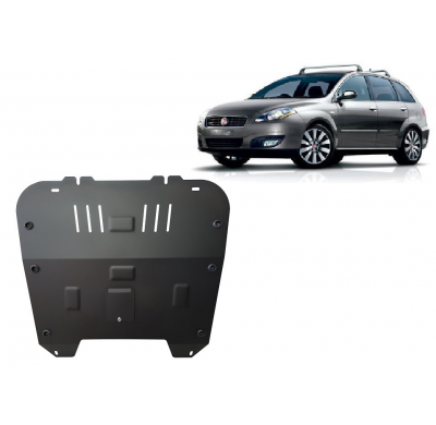 Cubre carter de Acero para el motor y caja de cambios del Fiat Croma Año: 2005 - 2011 Grosor: "2"mm