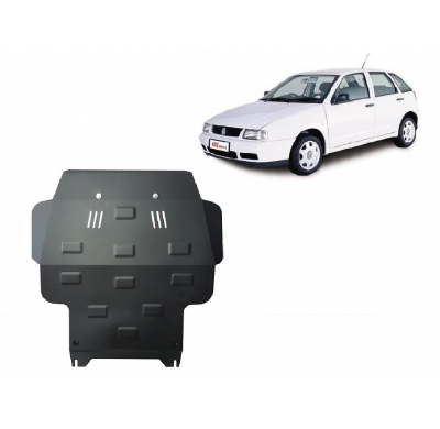 Cubre carter de Acero para Volkswagen Polo - 6N, 6N1, 6K, Classic, Variant Año: 1995 - 1999 Grosor: "2"mm 1.4, 1.6, 1.9