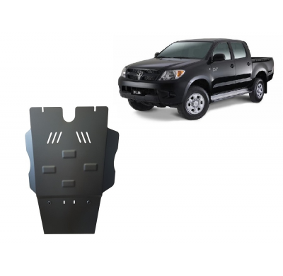 Protector de diferencial de Acero para Toyota Hilux Año: 2004 - 2015 Grosor: "3"mm Todas las motorizaciones