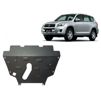 Cubre carter de Acero para Toyota RAV4 gasolina Año: 2006 - 2013 Grosor: "2,5"mm Gasolina