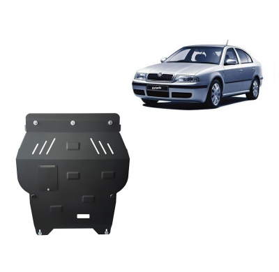 Cubre carter de Acero para Skoda Octavia Tour Año: 1998 - 2010 Grosor: "2"mm