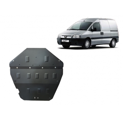 Cubre carter de Acero para Peugeot Expert Año: 1995 - 2006 Grosor: "2"mm Todas las motorizaciones