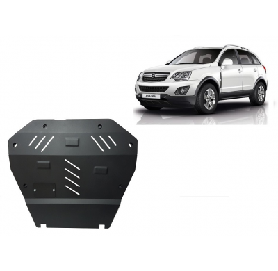 Cubre carter de Acero para Opel Antara Año: 2010 - 2015 Grosor: "2"mm Todas las motorizaciones