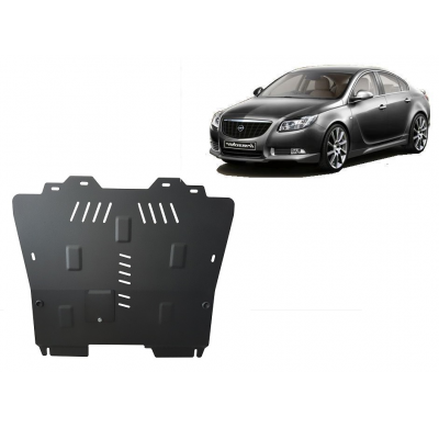 Cubre carter de Acero para Opel Insignia Año: 2009 - 2017 Grosor: "2"mm Todas las motorizaciones