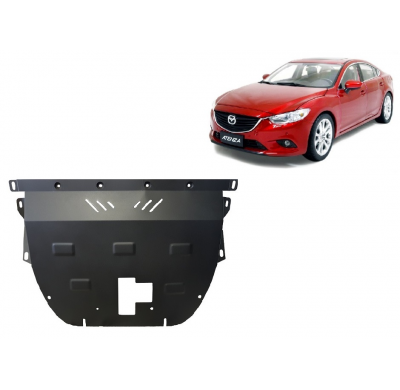 Cubre carter de Acero para Mazda Atenza Año: 2013 - 2025 Grosor: "2"mm Todas las motorizaciones