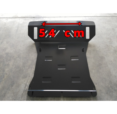 Protector de Acero para caja de cambios Mitsubishi Pajero 3 (V60, V70) Versión 2.0 Año: 1999 - 2007 Grosor: "3"mm Todas las moto