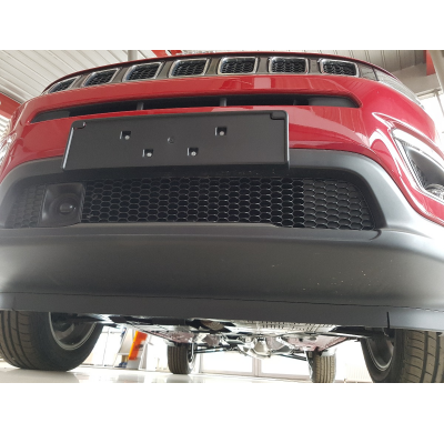 Cubre carter de Acero para Jeep Compass Año: 2017 - 2025 Grosor: "2"mm Todas las motorizaciones