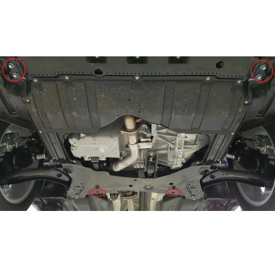 Cubre carter de Acero para Suzuki Vitara Año: 2015 - 2023 Grosor: "2"mm