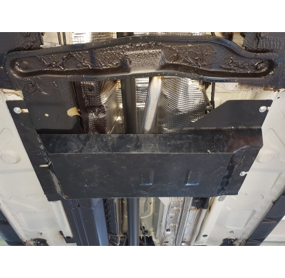 Cubre carter de Acero para Dacia Duster 4x4 - paquete promocional Año: 2018 - 2020 Grosor: "2"mm 4x4