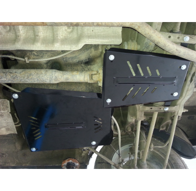 Cubre carter de Acero para Dacia Duster 4x4 - paquete promocional Año: 2018 - 2020 Grosor: "2"mm 4x4