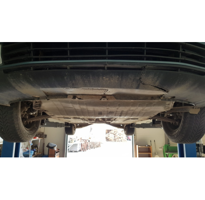 Cubre carter de Acero para Skoda Octavia 2 Año: 2004 - 2012 Grosor: "2"mm Todas las motorizaciones 1Z