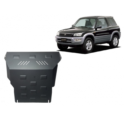 Cubre carter de Acero para Toyota RAV4 Año: 1994 - 2000 Grosor: "2"mm Todas las motorizaciones
