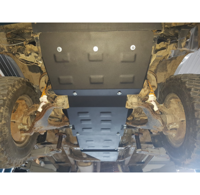 Cubre carter de Acero para Toyota Land Cruiser J90 / J95 Año: 1995 - 2002 Grosor: "2.5"mm Todas las motorizaciones